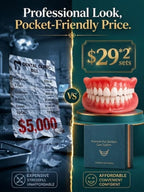 Medical-Grade Silicone Teeth Veneers - Thermoplastic Removable Cosmetic Dental Cover Set