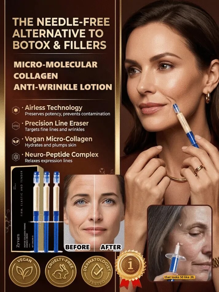 Micro-Molecular Collagen Serum - Reduces Fine Lines & Wrinkles in 2 Weeks