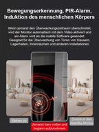 Mini Surveillance Camera - 3-Second Installation Wireless Security Camera (No Wiring Required)