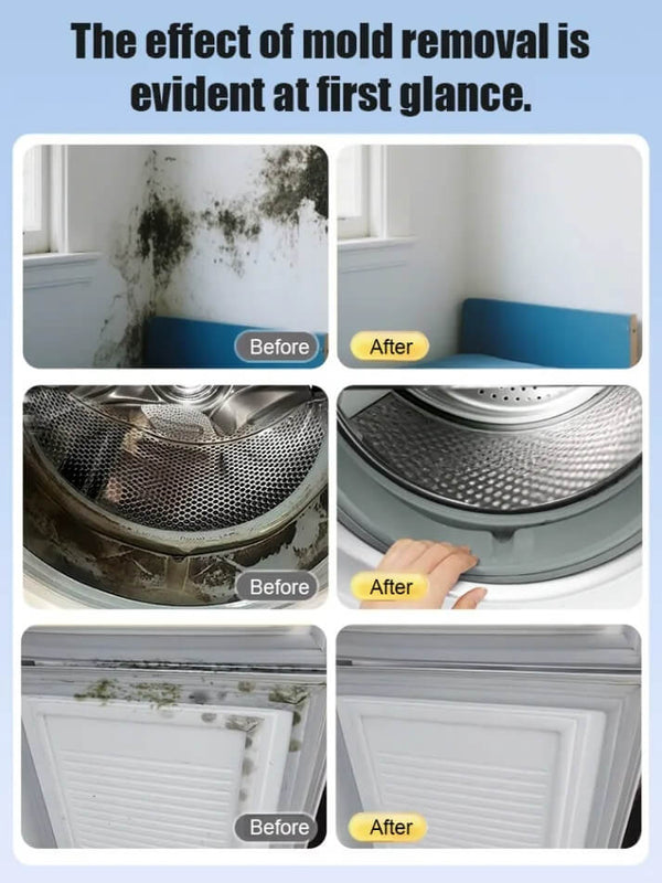 Mold Removal Cleaner - Eliminates Years of Mold in Seconds