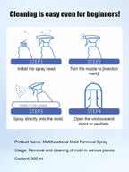 Mold Removal Cleaner - Eliminates Years of Mold in Seconds