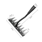 Multi-Functional Manganese Steel Weed Rake - All-in-One Garden Weeding Tool