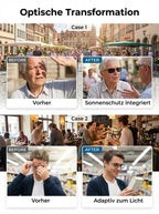 Munich Optics Autofocus Reading Glasses - Smart Adjustable Vision Eyewear (0–1000°)