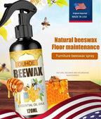 Natural Beeswax Furniture Refurbishing Spray - Restore & Shine Wood Surfaces Instantly