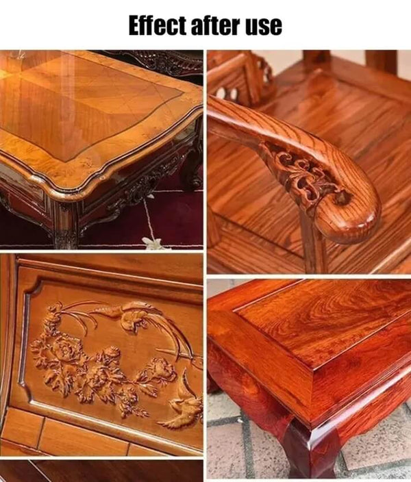 Natural Beeswax Furniture Refurbishing Spray - Restore & Shine Wood Surfaces Instantly