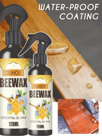 Natural Beeswax Furniture Refurbishing Spray - Restore & Shine Wood Surfaces Instantly