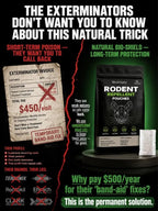 Natural Rat Repellent Sachets - Plant-Based 48-Hour Rodent Control