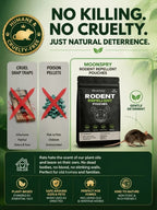 Natural Rat Repellent Sachets - Plant-Based 48-Hour Rodent Control