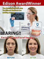 Naturally Fitted Full-Cover Cosmetic Dentures - Comfortable Natural-Looking False Teeth