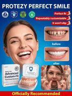 Naturally Fitted Full-Cover Cosmetic Dentures - Comfortable Natural-Looking False Teeth