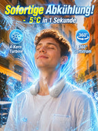 Neck Air Conditioner – 360° Bladeless Cooling