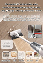 Next-Gen Cordless Vacuum & Mop - Powerful All-in-One Floor Cleaner