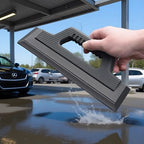 One-Piece Silicone Car Wiper Blade - Carbon Fiber Style Paint-Safe All-Weather Windshield Cleaner