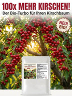 Organic Cherry Fertilizer - Growth-Promoting Plant Nutrient Formula for Healthier Trees & Higher Yields