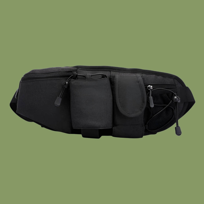 Outdoor Bicycle Frame Bag - Phone & Water Bottle Storage Pouch