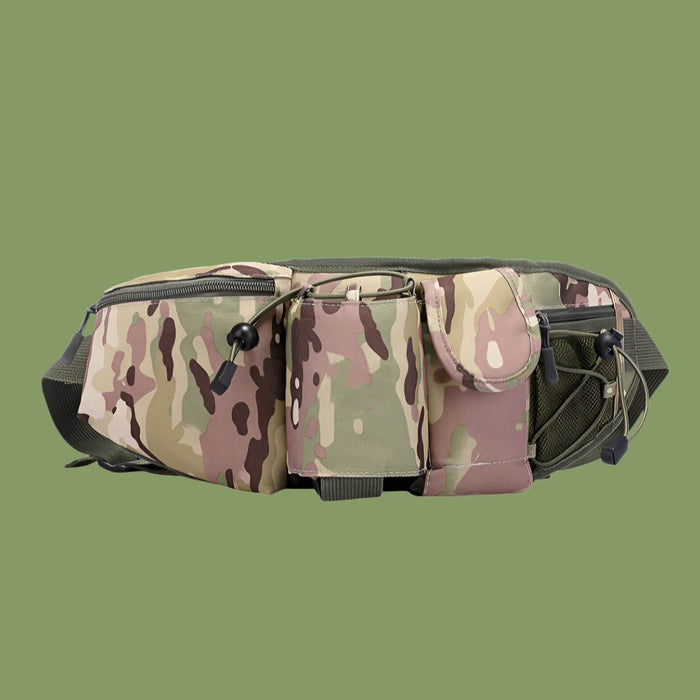 Outdoor Bicycle Frame Bag - Phone & Water Bottle Storage Pouch
