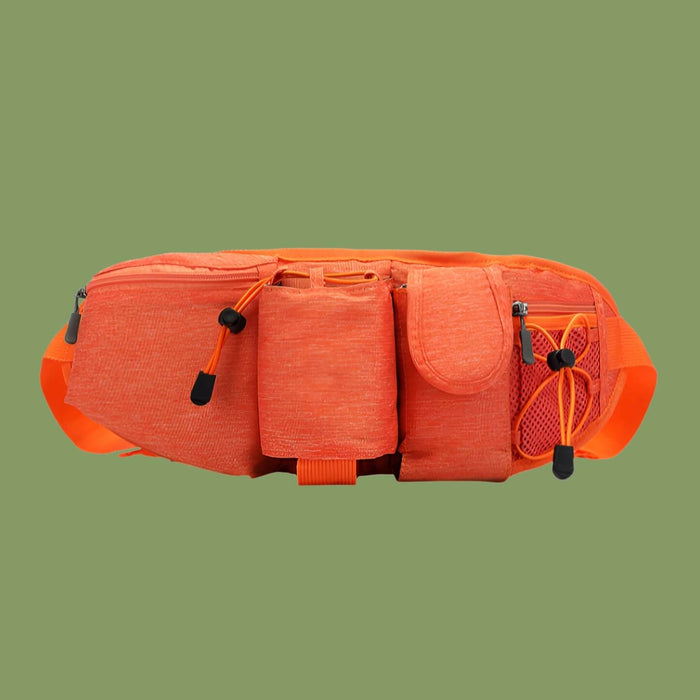 Outdoor Bicycle Frame Bag - Phone & Water Bottle Storage Pouch