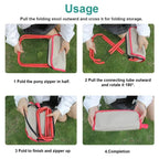 Outdoor Pencil Bag With Small Pony