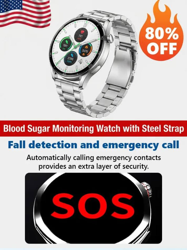 Pain-Free Health Tracker - 99.9% Precision with German Tech & US Chip