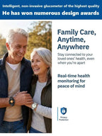 Pain-Free Health Tracker - 99.9% Precision with German Tech & US Chip