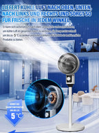 Pedestal Fan – Ultra-Quiet Air Circulation