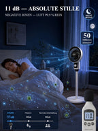 Pedestal Fan – Ultra-Quiet Air Circulation