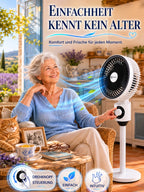 Pedestal Fan – Ultra-Quiet Air Circulation