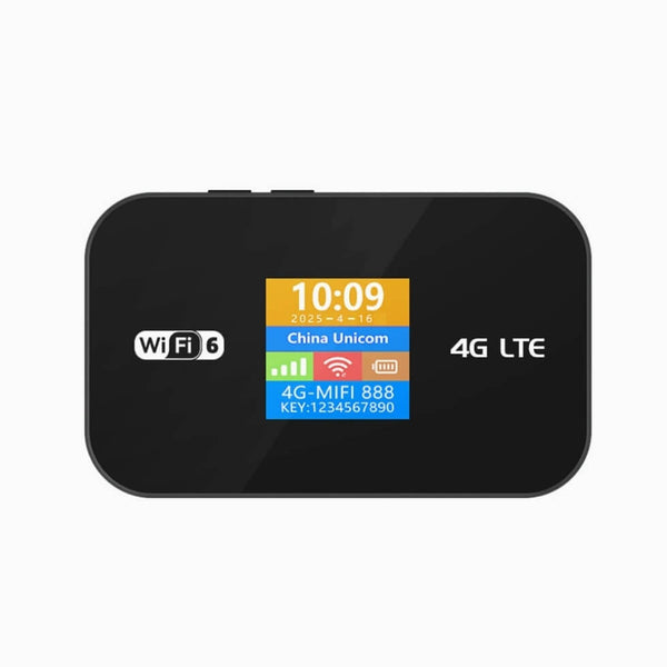 Personal Mobile WiFi Hotspot - Ultra-Fast WiFi 6 Router for On-the-Go Connectivity