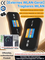 Personal Mobile WiFi Hotspot - Ultra-Fast WiFi 6 Router for On-the-Go Connectivity