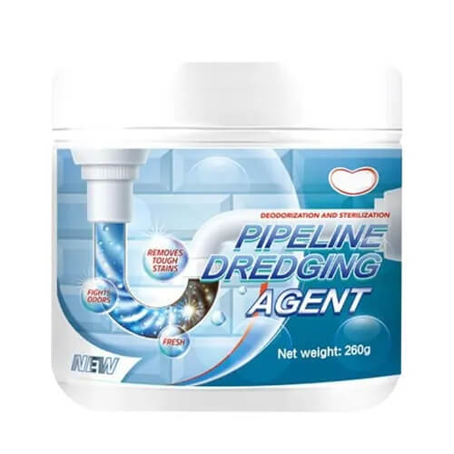 Pipe Dredging Agent - Fast-Acting Drain Cleaner & Odor Remover