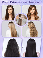 Portable 2-in-1 Hair Straightener & Curling Iron - Compact Styling Tool for Anywhere Use
