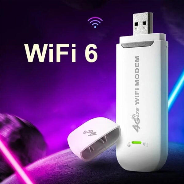 Portable 4G WiFi Modem - High-Speed Travel Internet Hotspot Device