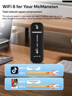 Portable 4G WiFi Modem - High-Speed Travel Internet Hotspot Device