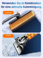 Portable Folding Snow Shovel - Compact Telescopic Winter Snow Removal Tool
