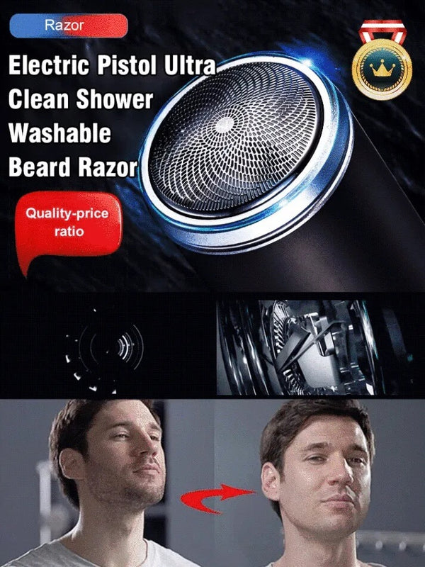 Portable Mini Shaver - Clean, Professional Grooming Anywhere