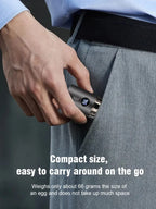 Portable Mini Shaver - Clean, Professional Grooming Anywhere