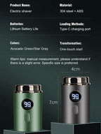 Portable Mini Shaver - Clean, Professional Grooming Anywhere