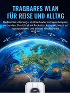 Portable Satellite WiFi - Subscription-Free High-Speed Travel Internet Device