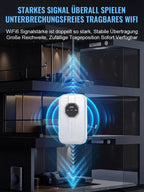 Portable Satellite WiFi - Subscription-Free High-Speed Travel Internet Device
