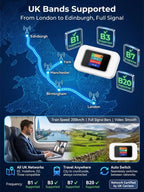 Portable Satellite WiFi Hotspot - Global High-Speed Wireless Internet Device with No Monthly Contract Fees