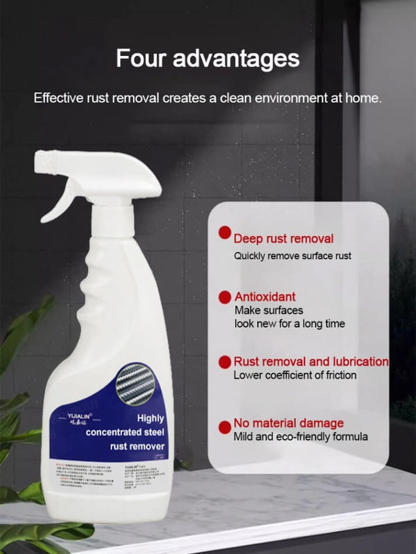 Powerful Steel Rust Remover - Quick Rust Cleaning & Metal Restoration Solution