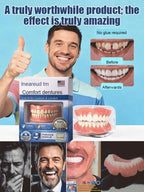 Premium Full Dentures - Comfortable Complete Tooth Replacement Set