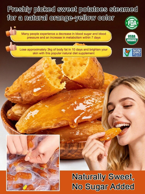 Premium North Carolina Sweet Potatoes - Freshly Harvested Rich & Plump Seasonal Produce