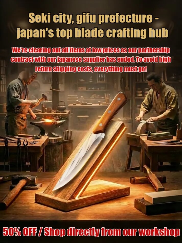 Professional Butcher Knives - Ultra-Smooth Rust-Proof Cutting Knives
