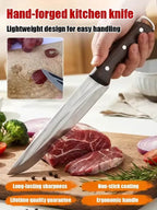 Professional Butcher Knives - Ultra-Smooth Rust-Proof Cutting Knives
