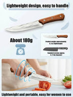 Professional Butcher Knives - Ultra-Smooth Rust-Proof Cutting Knives