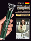 Professional Electric Hairdressing Kit - Rechargeable All-in-One Haircut & Shaving Set