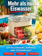 Professional Ice Cube Machine - Fast 2-Minute Ice Maker for Parties & Football Nights
