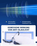 Progressive Multi-Focal Blue Light Glasses - German Innovation Smart Focus Reading Eyewear (100–1000°)