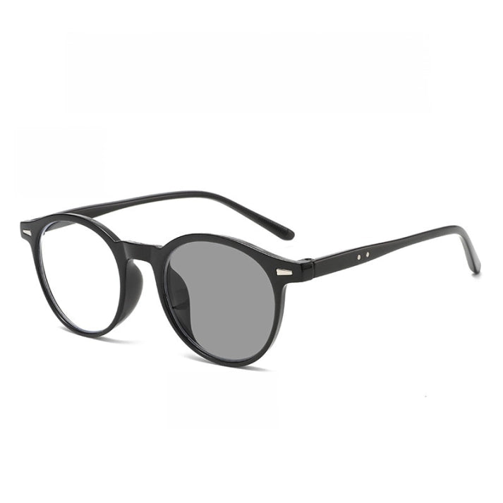 Progressive Reading Glasses – Self-Tinting Titanium